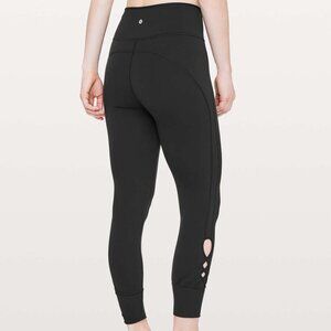 Lululemon Melodic Movement 7/8 Tight *25" Black Jogger Leggings Size 8